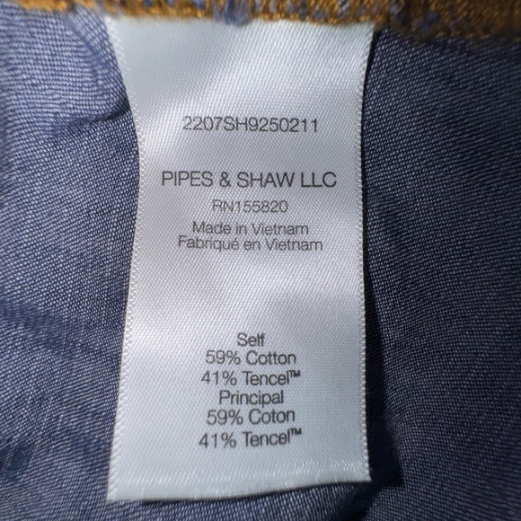 Veronica Beard Isabel top in cornflower. Size 8 EUC - Picture 11 of 12